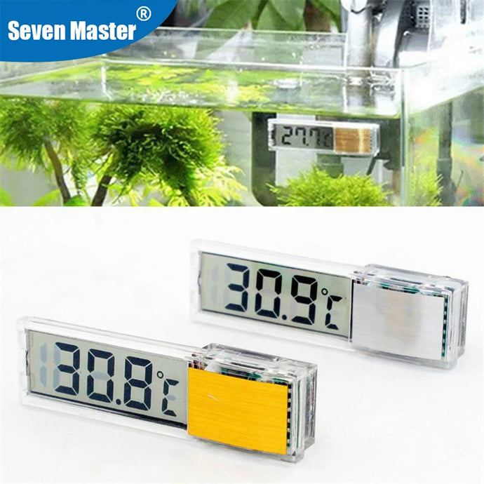 Aquarium Thermometer Electronic LCD Digital Fish Tank Temperature