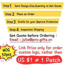 Wholesale Portable Morale PVC Rubber Patches 2D 3D Funny Stickers Creative Decor for Bag Backpack