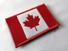 Canada Flag Patch Maple Leaf Flag 4-color Embroidered Flag Tactical Military Patches Army Applique Stripe Badge