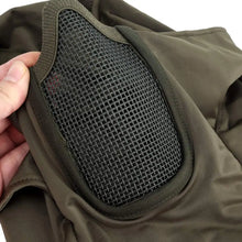 Tactical Balaclava Mask Mouth Protection Half Face Mask Breathable Mesh Airsoft Headgear Low Profile Hunting Accessories