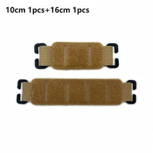 Tactical MOLLE Patch Panel Morale Patches Display Holder Tactical Accessory Molle Attachment Laser Cutting Loop