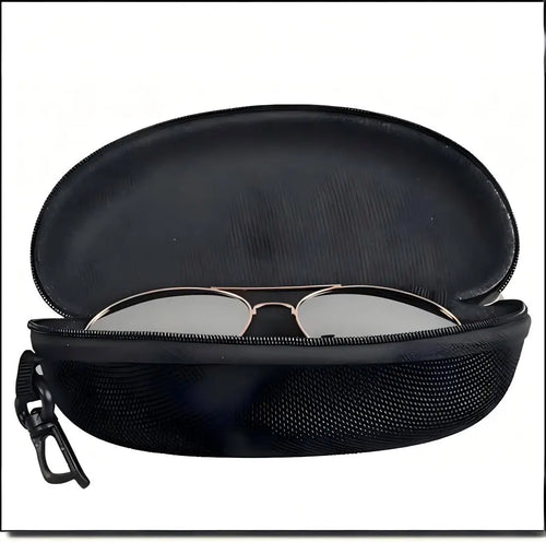 1PC 2025 new sports anti glasses box EVA zipper box Oxford cloth