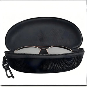 1PC 2025 new sports anti glasses box EVA zipper box Oxford cloth