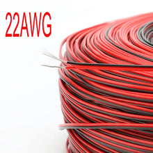 2 Pin Electrical Wire Tinned Copper 18/20/22/24/26 AWG insulated PVC