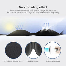 3D Sleeping Mask Eyepatch Block Out Light Eye Mask Soft Cover Rest