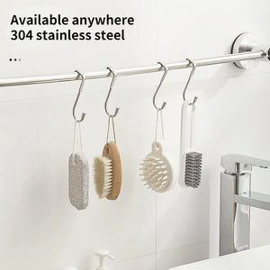 304 Stainless Steel Hook Free Punching Double S-Shape Hook Kitchen