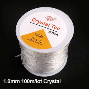 100m Strong Elastic Crystal Beading Thread Cord Jewelry Making