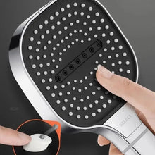 3 Modes Large Panel Shower Head 13cm High Pressure Spa Adjustable