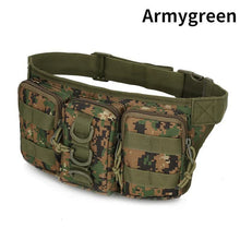 Belt Bag Waterproof Oxford Cloth Men's Waist Bag Hiking Camping Fishing Outdoor Sports Bag Mountaineering Pack