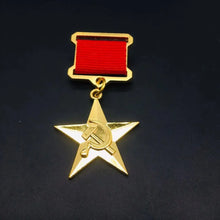 WWII USSR Soviet CCCP  Russian Guards Badge Imperial Eagle Emblem Lenin Honor Medal Labor Gold Star Medal Brooch Pendant gifts
