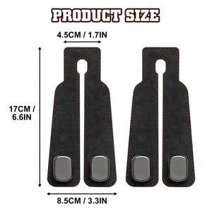 2 in 1 Car Hook For Car Rear Seat Back Hooks Headrest Hanger Clip