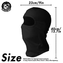 Musion Motorcycle Balaclava Sun Protection Full Face Mask Breathable