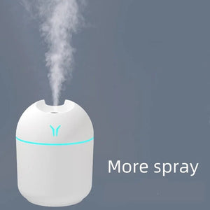 250ML USB Mini Air Humidifier Aroma Essential Oil Diffuser For Home