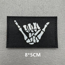 3D Tactical Patches IR Reflective Badge on Backpack Vest Clothing DIY Morale Tactical Badges Hook&Loop Laser Cut Supplies