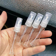 5/10Pcs 3ml 5ml 10ml Clear Mini Perfume Glass Bottle Empty Cosmetics