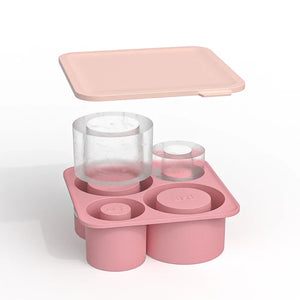 Silicone Ice Cube Tray for ST Ice Maker for Making 3 Hollow Cylinder