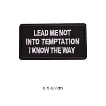 DIY Black White Words Letter Patches For Clothing Embroidered Badge Rock Hippie Iron On Clothes Sticker Badge Appliques Stripes