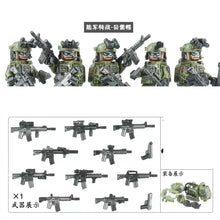 Military Bandits SWAT Police Special Forces Building Blocks Mini Action Figure Bricks Toys