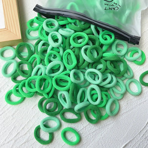20/50pcs Kids Elastic Hair Bands Girls Sweets Scrunchie Rubber Band