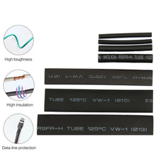 127Pcs Heat Shrink Tube Sleeving Tubing Assortment Kit Electrical