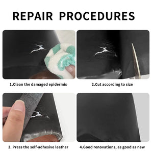 50x137cm(19.7x54inch) Self Adhesive Leather Repair Patch Kit
