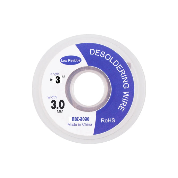 1Pcs 3mm Width 3M Length Solder Wire Desoldering Braid Welding Solder
