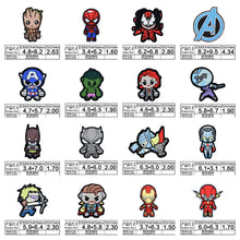 Marvel Spiderman Avengers Superhero  Embroidery Patch Clothing Thermoadhesive Patches on Clothes DIY Garment Jacket Accessories