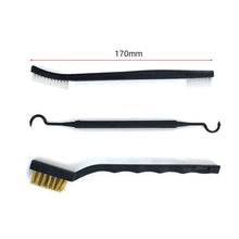 ALLSOME Double-end Steel Wire Brush & Nylon Pick Set Universal Hunting