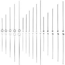 100Pcs/Lot Stainless Steel Headpin Diy Jewelry Accessories Earrings