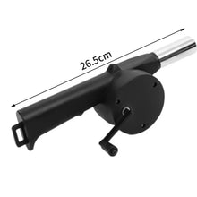 Barbecue Blower Small Manual Blower Combustion Aid Hand Cranked Hair