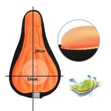 2025 Bicycle Saddle 3D Soft Cycling Seat Cover MTB Mountain Bike