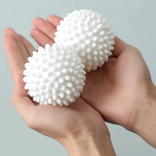 4/6pcs TPR Anti Winding Laundry Ball Circular Pure White Magic