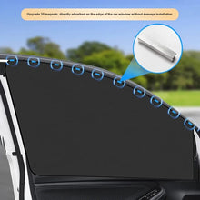 1 Pair Strong Magnetic Sunction Sunshade Double Sided Magnetic Car