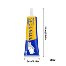 60ml Clear Shoe Repair Adhesive Low Odor Strong Adhesive Soft Resin