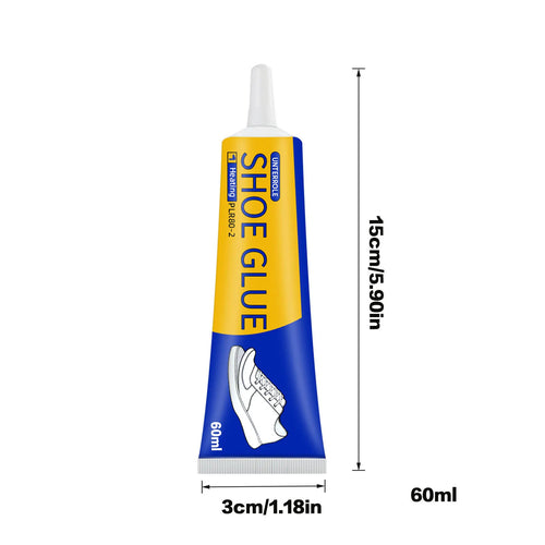 60ml Clear Shoe Repair Adhesive Low Odor Strong Adhesive Soft Resin