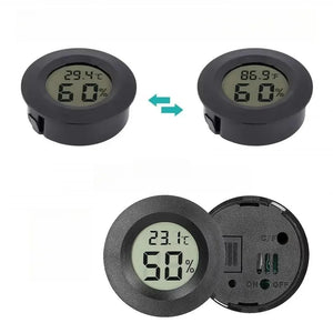 -50~ +70°C Mini LCD Digital Thermometer Hygrometer Fridge Freezer