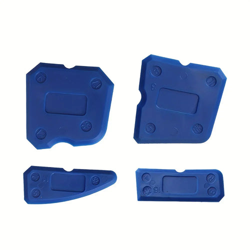 4pcs Silicone Glass Cement Scraper Sealant Grout Remover Tool Home