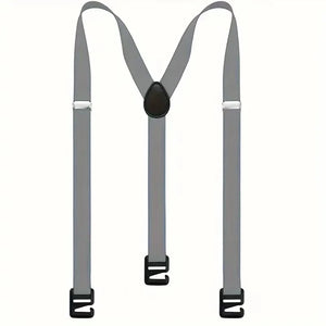 2.5cm Width Men's Suspenders New Creative 3 Hooks Suspenders Man Pants