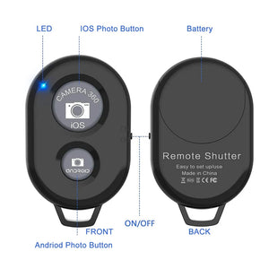 Bluetooth Camera Remote for Smartphones Wireless Phone Camera Remote