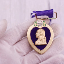 Purple Heart Medal Military Honor Badge