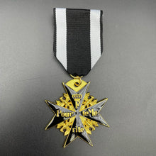 Prussia German Pour Le Merite Merit Medal Military Honor Badge Pins Blue and Black Reproduction Brave Memorial Medal Souvenir