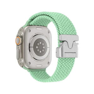 Braided Solo Loop Strap For Apple Watch band 44mm 45mm 46mm 40mm 41mm
