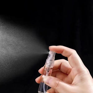 5/10Pcs 3ml 5ml 10ml Clear Mini Perfume Glass Bottle Empty Cosmetics