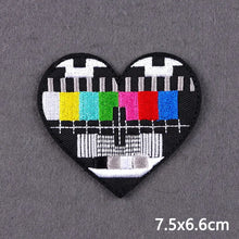 Warning Letters Embroidery Patches For Jeans Good Vibes Iron On patch Thermoadhesive Patches For Clothes Applique Stickes Logo