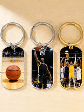 Print Demand Photo Keychain Personalized Custom Gift For Women Men Mother Father Dad Kid Child Family Stainless Steel Key Ring