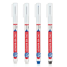 4Pcs/Set 20mm Deep Hole Long Nib Head Markers For Metal Perforating