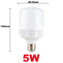 100W E27 LED Screw Mouth Light 220V High Brightness Light Bulb White