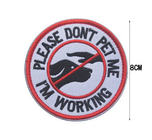Pet Service Dog In Training SECURITY PATCH BADGES Therapy Dog PET DO NOT EMOTIONAL SUPPORT Patches for DOG PET Harness Vest