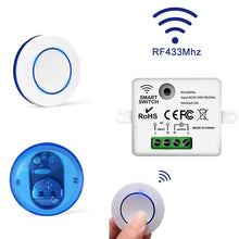 433MHz Wireless Light Switch 220V 110V 10A Relay Breaker Remote