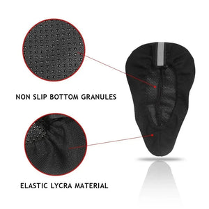 2025 Bicycle Saddle 3D Soft Cycling Seat Cover MTB Mountain Bike